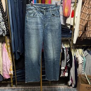 G-Star Tedie Ultra High Straight Jeans Size 28